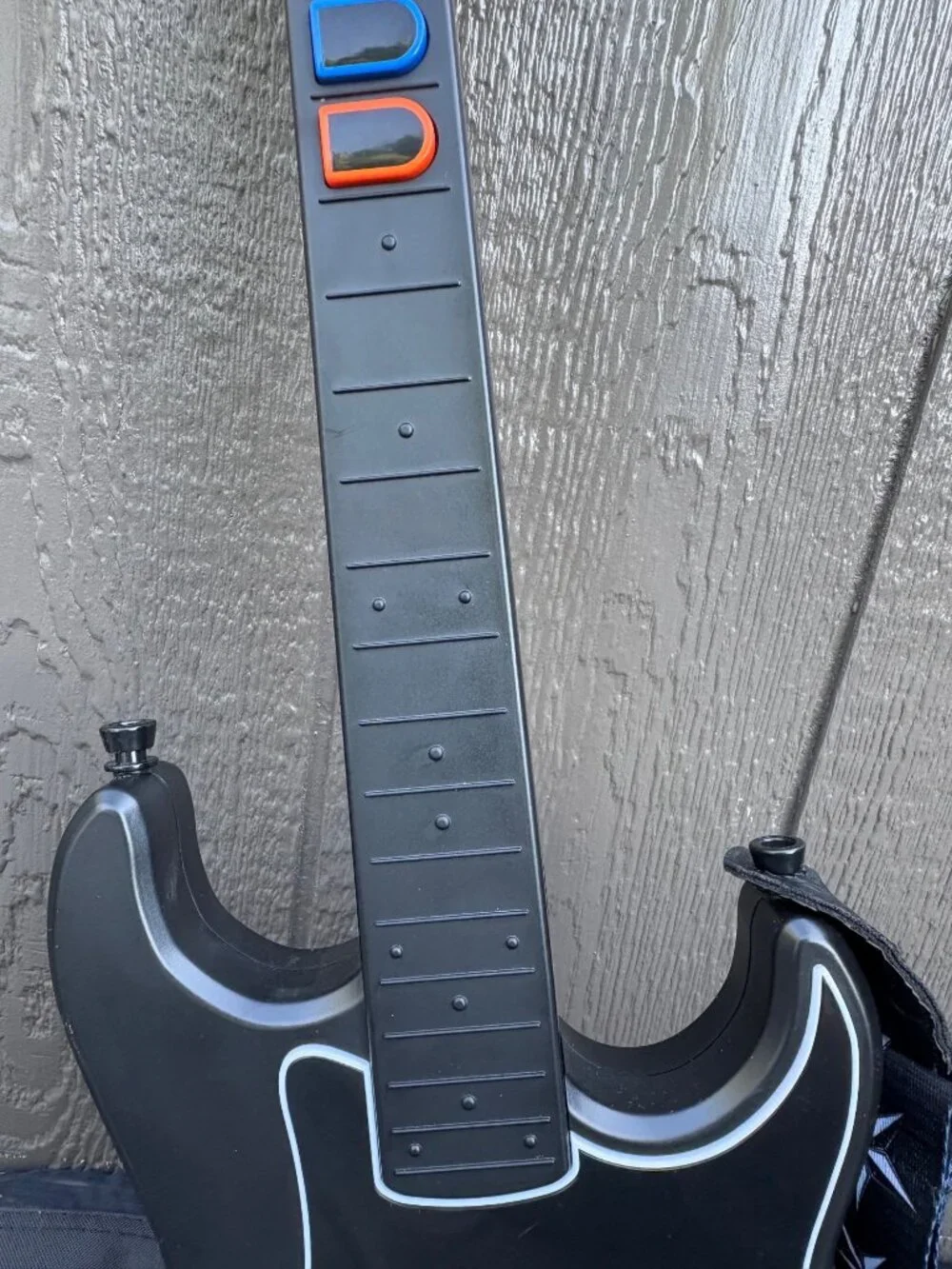 Kramer Guitar Hero Kramer Striker Red Octane Wireless with Star Strap PS2